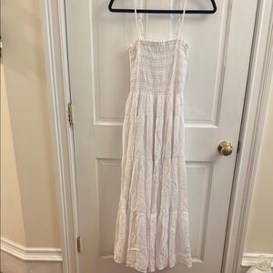 Abercrombie and Fitch Smocked Maxi Sundress Medium Petite